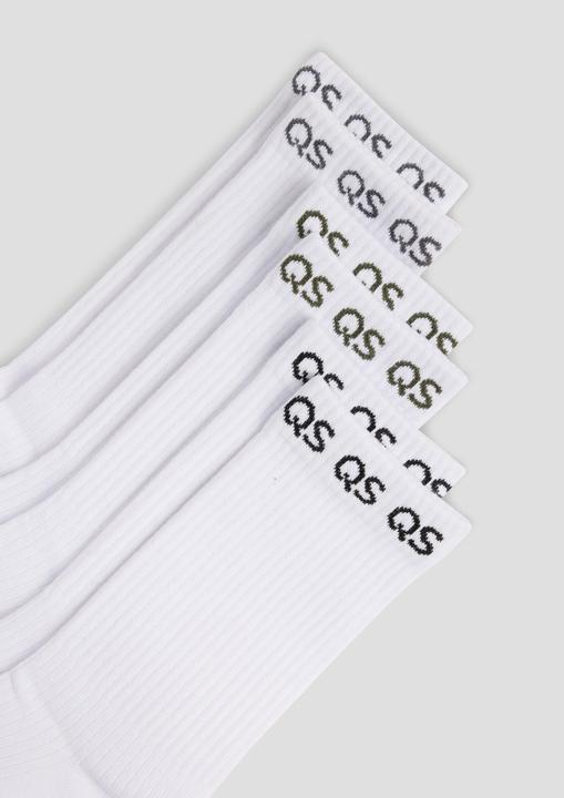 Produktbild s.Oliver Socken Socken mit Colour Blocking im 3er-Pack (3er Pack, 39 - 42)