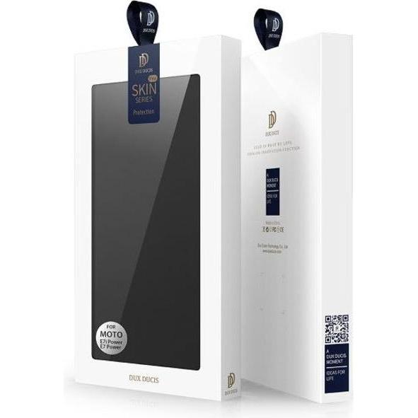 Thumbnail - Dux Ducis Skin Pro Series Bookcover (Motorola Moto E7 Power), Smartphone Hülle, Schwarz
