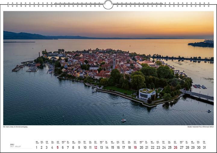 Actual product image Grenzenlos Bodensee 2026 (48 x 33 cm, Hardcover, French, English)