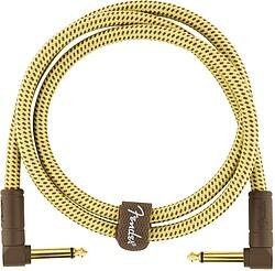 Fender Kabel Deluxe 0,9m tweed 2angle (0.90 m)