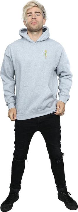 Immagine prodotto Disney Tinkerbell Chest Felpa con Cappuccio Uomo (3XL)