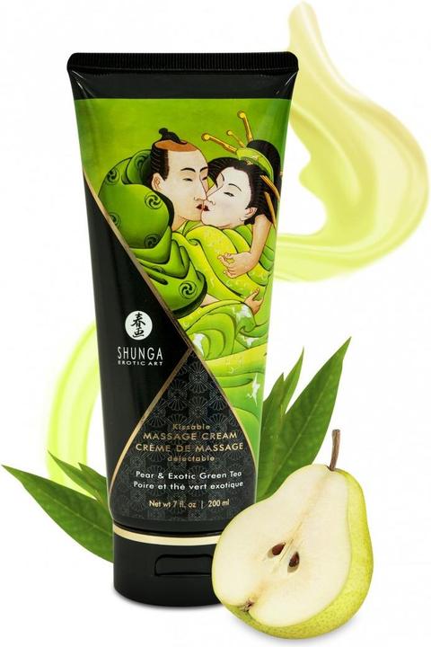 Produktbild Shunga Massage Cream Birne & Grüntee (200 ml)