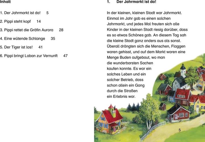 Produktbild Pippi geht auf den Jahrmarkt (Deutsch, Astrid Lindgren, Cäcilie Heinig, Katrin Engelking, 2023)