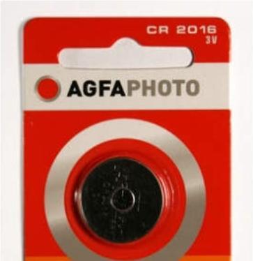 Actual product image AGFAPHOTO Lithium (1 pcs., CR2016, 75 mAh)