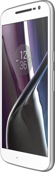 Actual product image Motorola Moto G4 (16 GB, White, 5.50", Dual SIM + SD, 13 Mpx, 4G)