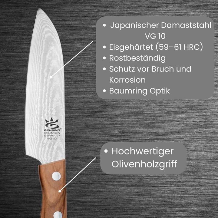 Image du produit Couteau Santoku 'Look (11 cm)