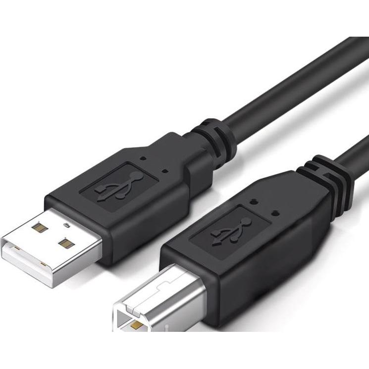 Montiss Kabel USB Montis USB-A - USB-B 1.8 m Czarny (MT050) (1.80 m, USB 2.0), Cavo USB