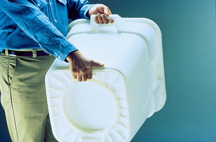 Produktbild Rubbermaid Brute-Container aus Polyethylen, eckig, 105 l (105 l)