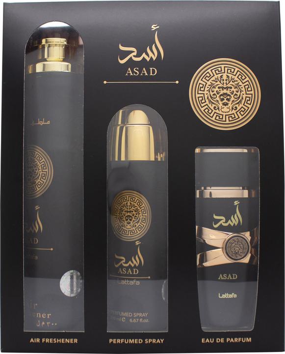 Actual product image Lattafa Asad (Perfume set)