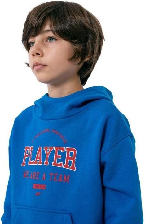 Produktbild 4F Bluza dla chłopca kobalt HJZ22 JBLM006 36S 140cm (140)