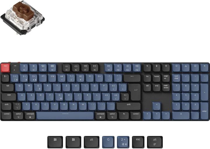 Actual product image Keychron K5 Pro (CH, Cable, Wireless)