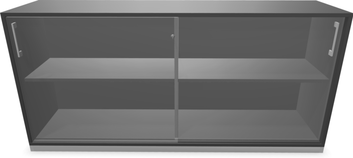 Actual product image Narbutas Choice sliding door cabinet (160 x 40 x 76 cm)