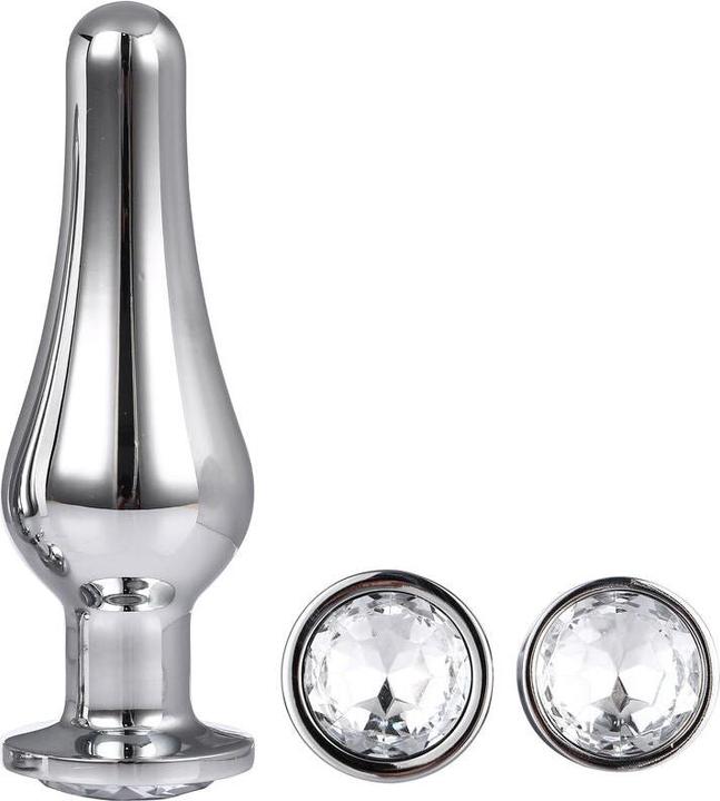 Image du produit Dream Toys Gleaming Butt Plug Set Silver