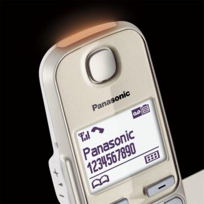 Produktbild Panasonic KX-TGE262GN Duo Champagner