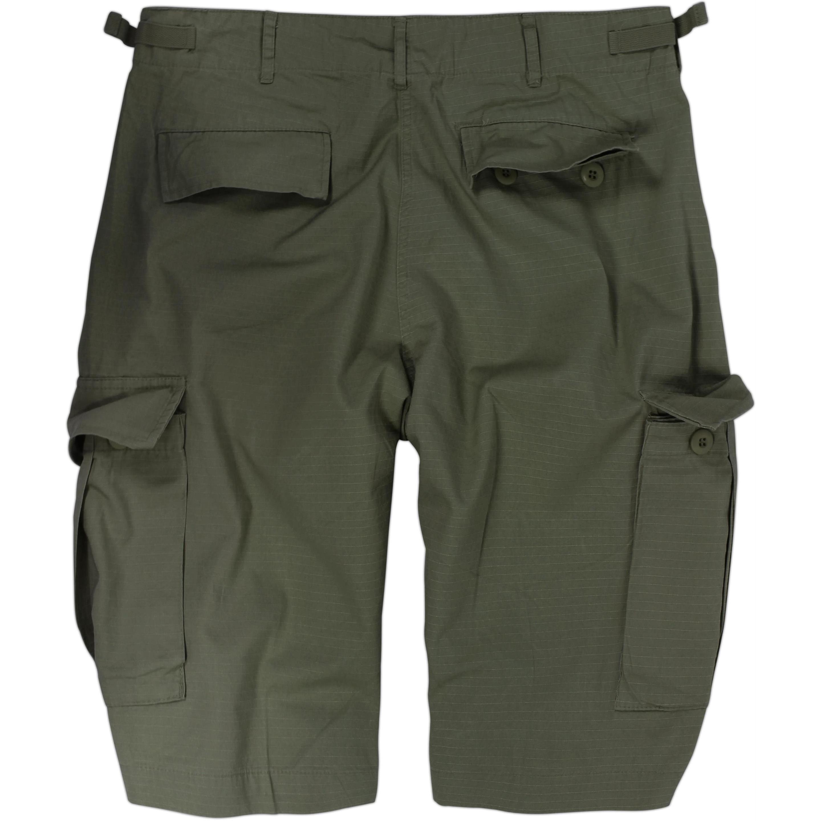 Thumbnail - Normani, Herren, Shorts, Herren US Bermuda Ripstop Shorts Azizia, Grün, (S)
