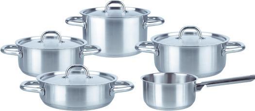 Productafbeelding Fissler Family Line Set 5-tlg. (Steelpan, Roestvrij staal)