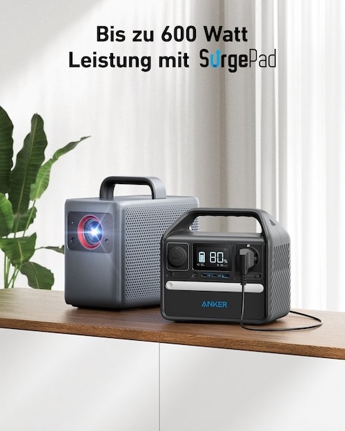 Actual product image Anker 522 (299 Wh, 3.90 kg)