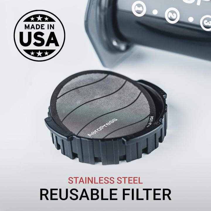 Actual product image Aeropress Stainless steel filter