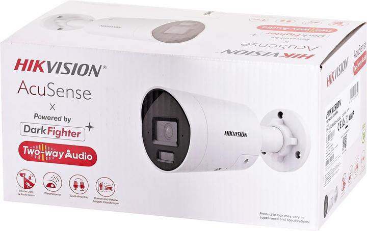 Actual product image Hikvision DS-2CD2046G2H-I2U/SL(2.8mm)(eF) Bullet 4MP Easy IP 4.0 (2688 x 1520 pixels)