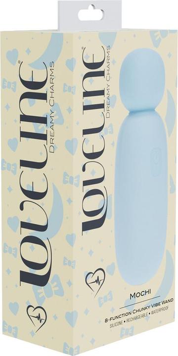 Produktbild Loveline Mochi - Mini Chunky Wand Vibrator - Blue