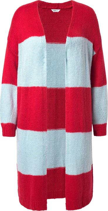 Actual product image Angel of Style Long-Strickjacke, Straight Fit, Blockstreifen (50, 52)