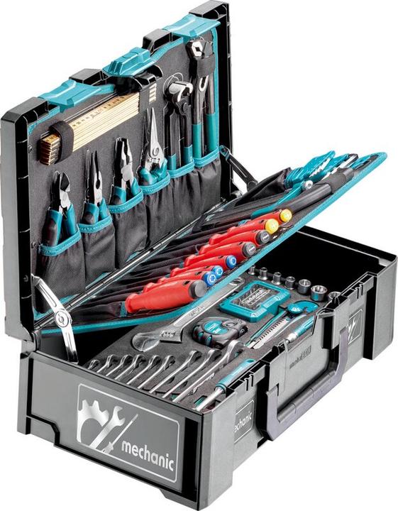 technocraft valigetta per attrezzi meccanici Metabox, 116 pezzi (116 pezzi)
