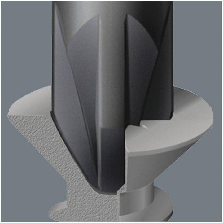 Produktbild Wera 2035/6 B Rack (Phillipps-Kreuzschlitz (PH), Schlitzschrauben)