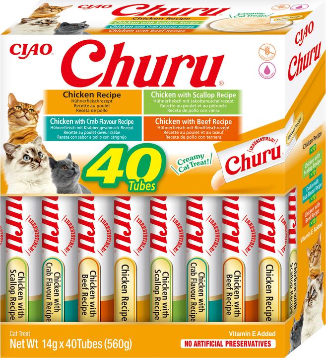 Inaba Churu (Adult, 40 pcs., 560 g)