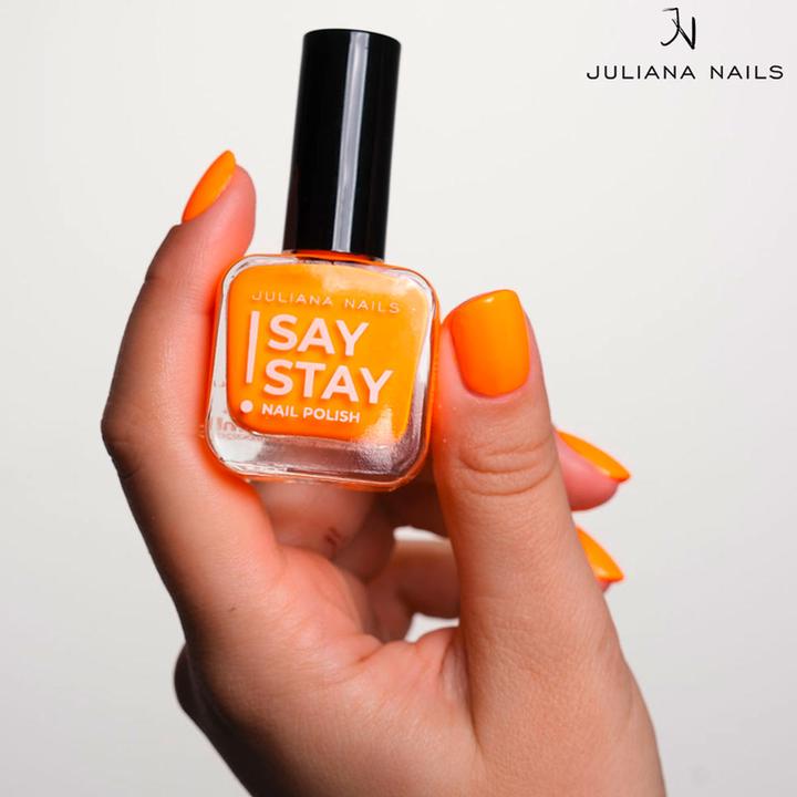 Immagine prodotto Juliana Nails Say Stay! Smalto per unghie Neon Trending Tangerine (Tendenza neon mandarino, Smalto)