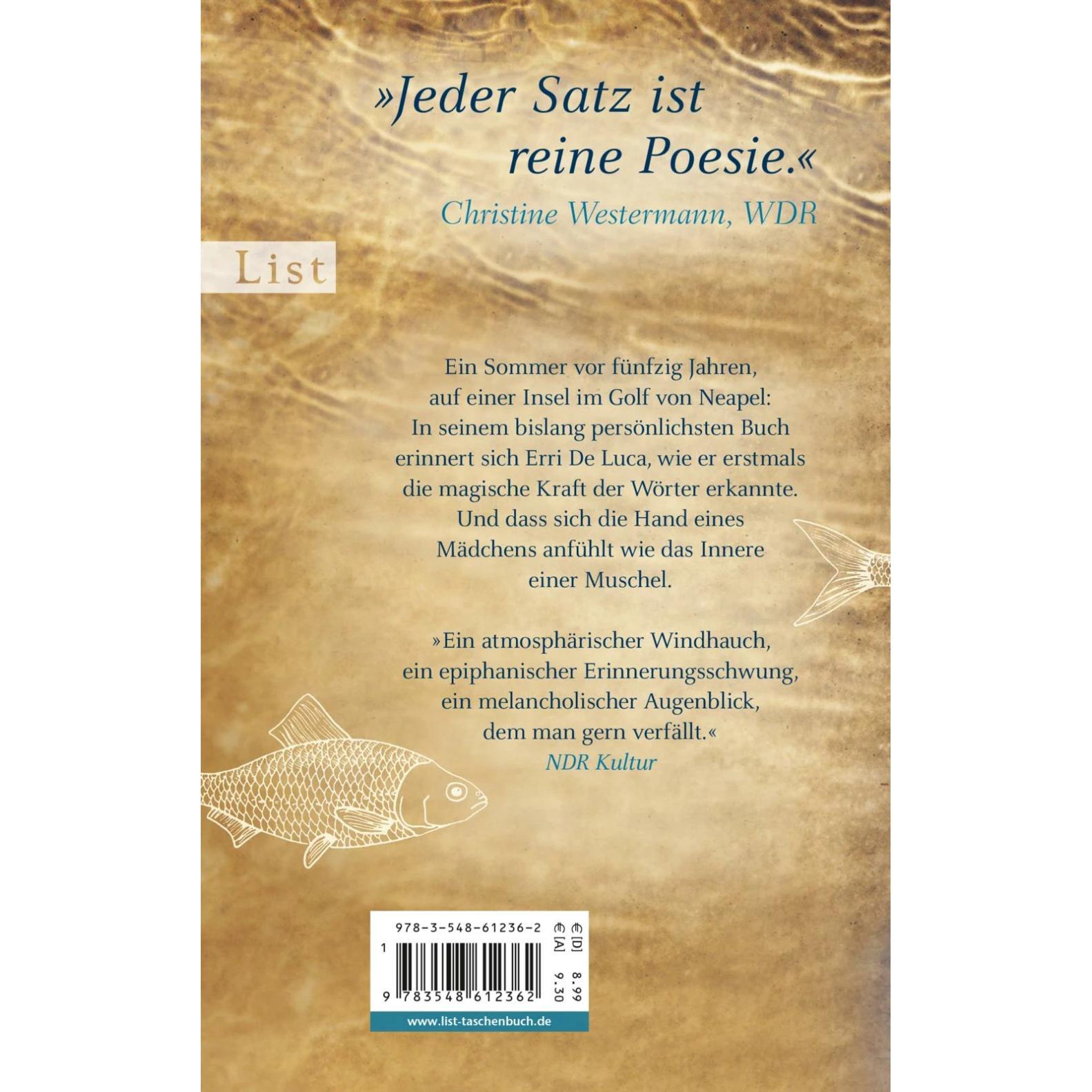Thumbnail - Fische schliessen nie die Augen, Belletristik von Annette Kopetzki, Erri De Luca
