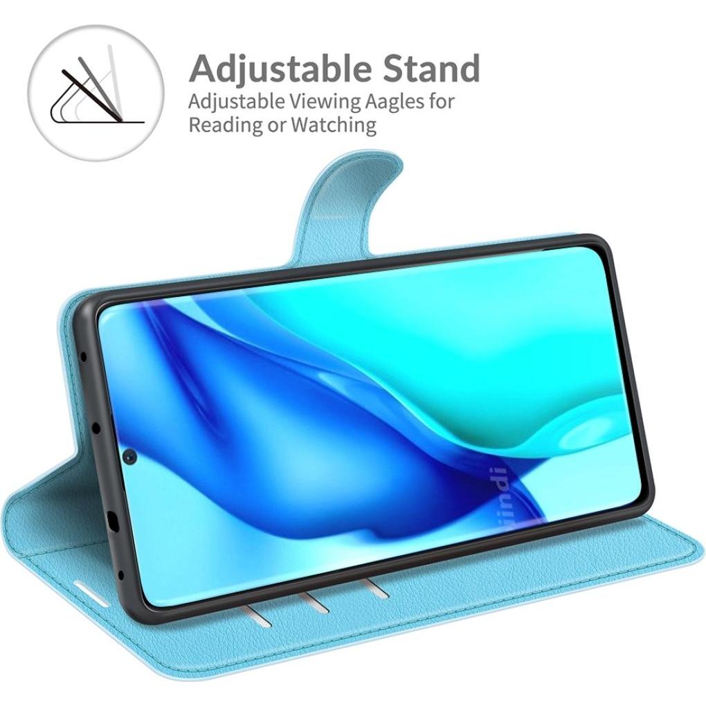 Thumbnail - Screenguard Huawei P50 Pro Leather Guard Lederhülle (Huawei P50 Pro), Smartphone Hülle, Blau
