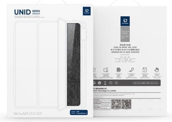 Actual product image Dux Ducis Unid Series Leather Bookcover Cover (Galaxy Tab A9+)