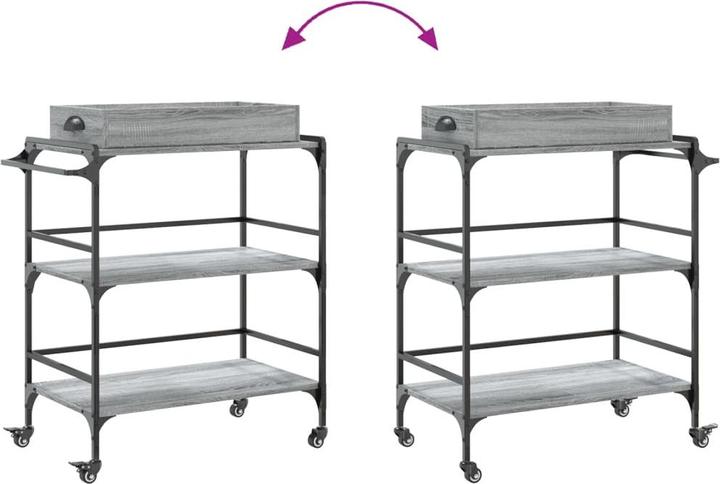 Image du produit vidaXL Küchenwagen