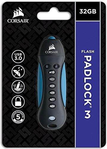 Produktbild Corsair Padlock 3 (128 GB, USB-A, USB 3.0)