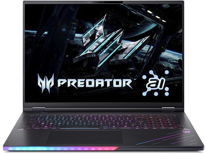 Produktbild Acer Predator Helios 18 AI PH18-73-9249 18" WQUXGA MiniLED Core U9 275HX RTX5090 128GB/4TB W11Pro (18", 4096 GB, 128 GB, DE)