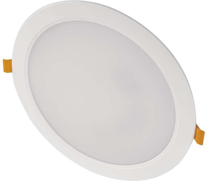 Produktbild Emos LED-Einbauleuchte RUBIC, rund, weiss, 24W, neutralweiss (2400 lm)