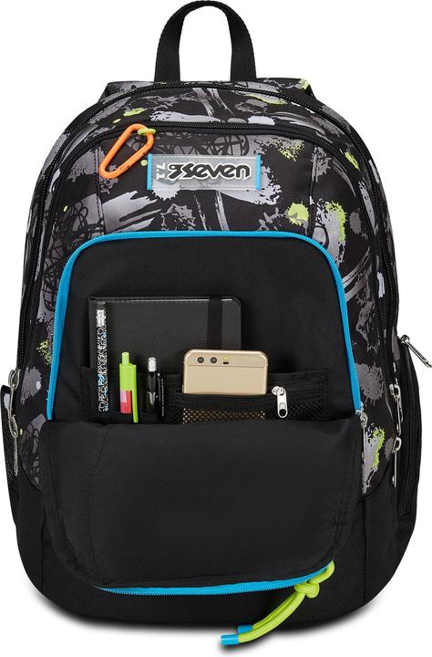 Image du produit Seven Sac à dos scolaire Advanced Feeling Me noir (32 l)
