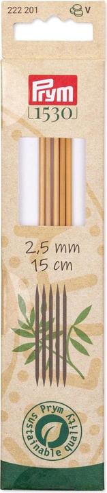 Produktbild Prym Stricknadeln BAMBUS 2.50 mm, 15 cm