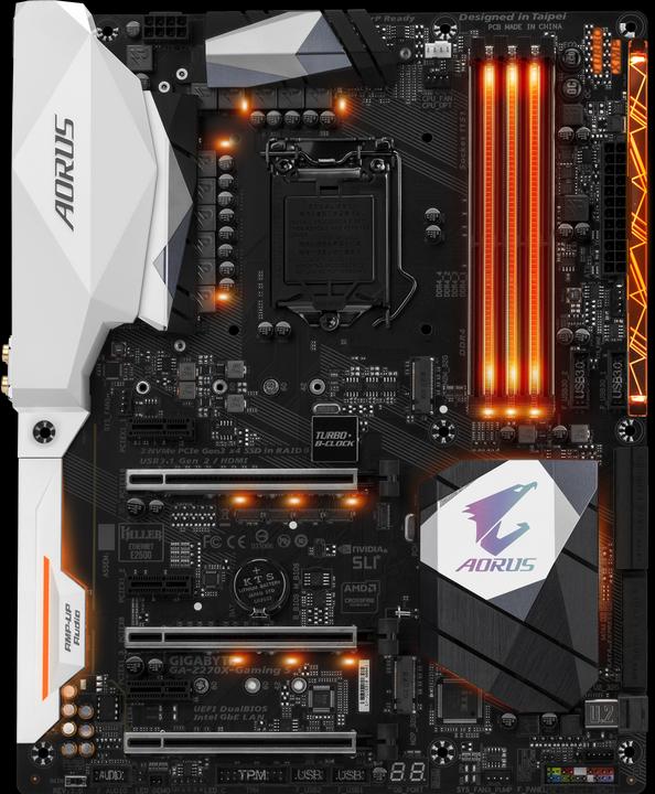 Produktbild Gigabyte AORUS Z270X-Gaming 5 (LGA 1151, Intel Z270, ATX)