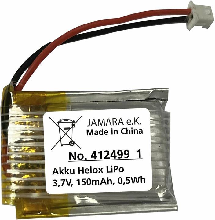 Jamara Battery Helox Lipo 150mAh V, 150 mAh)