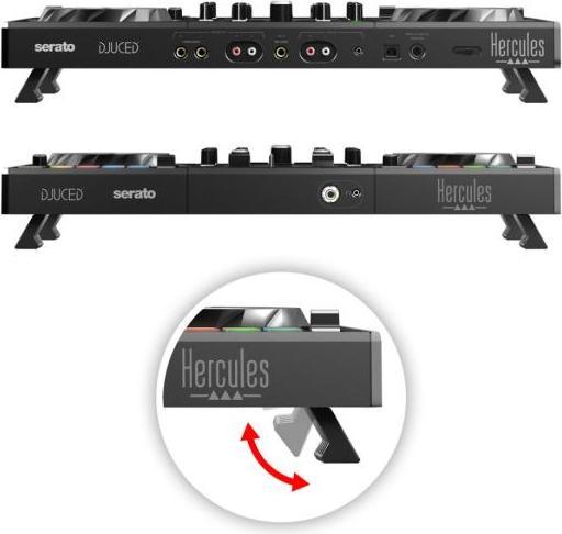 Produktbild Hercules DJ Control Inpulse 500 mit Kopfhörer