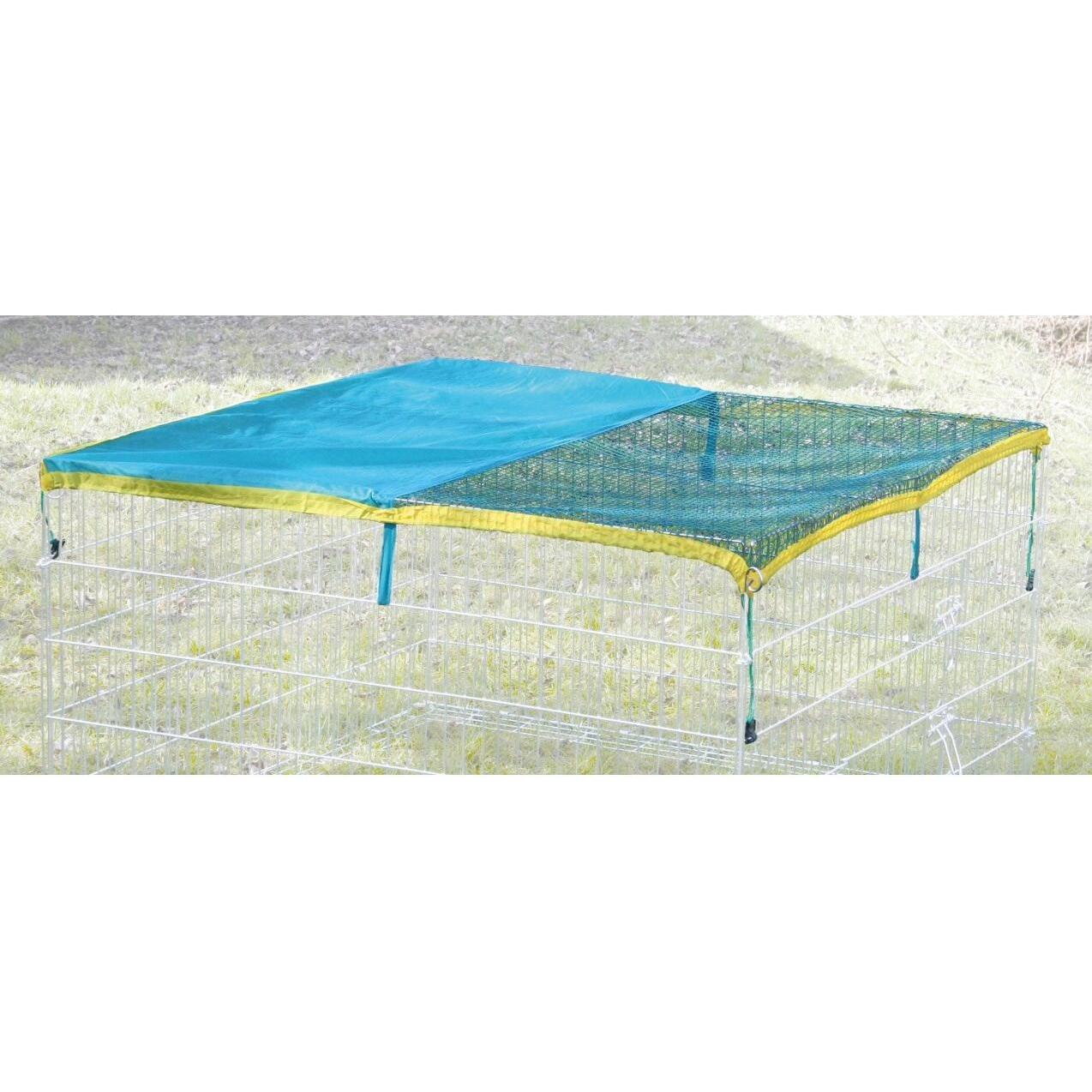 Kerbl 83075 Ersatz Sonnenschutznetz für Freilaufgehege, Gehege