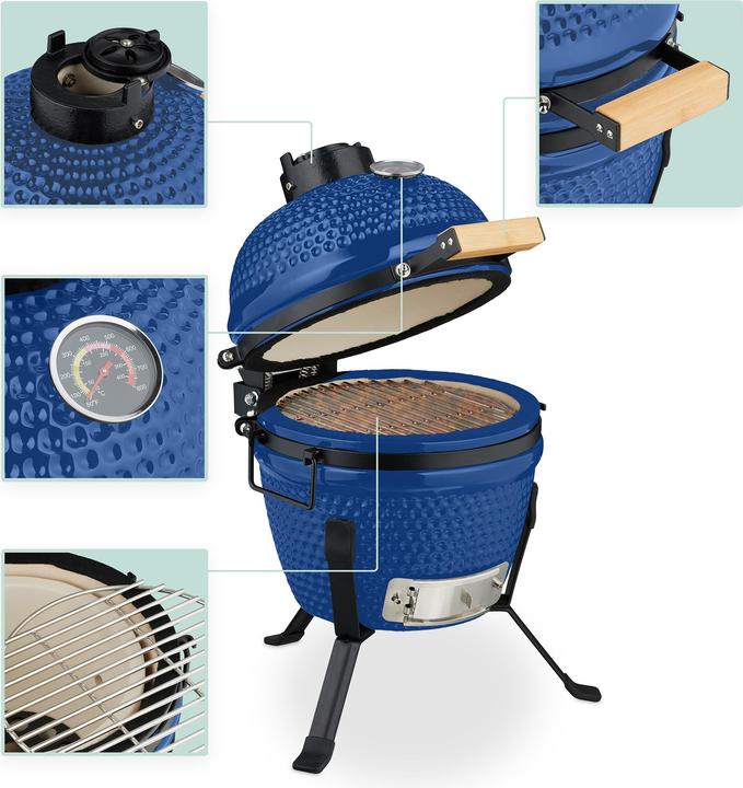 Produktbild Relaxdays Kamado-Grill (260 mm)