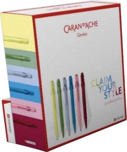 Produktbild Caran d'Ache Kugelschreiber 849 Claim your Style 4 Limited Edition (Blau)