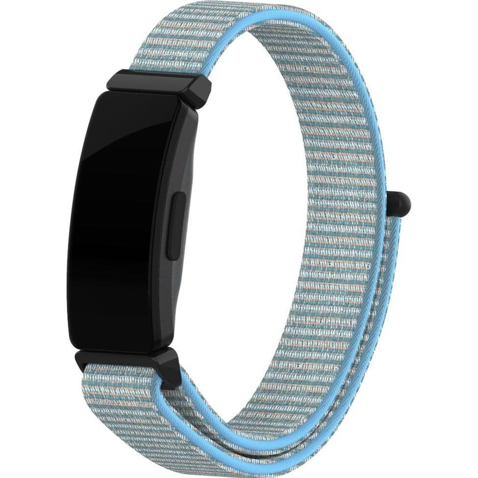 Strap-it Armband (Nylon, Inspire 2), Uhrenarmband, Blau