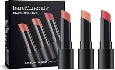 Actual product image Bare Minerals Bareminerals Travel Exclusive Set Gen Nude Radiant Cocoa Cream Lipstick - Infatuation 335g, Friendsh
