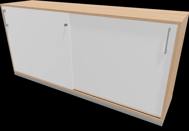 Actual product image Narbutas Choice sliding door cabinet (160 x 40 x 76 cm)