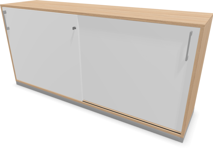 Image du produit Narbutas Choice Armoire à portes coulissantes (160 x 40 x 76 cm)