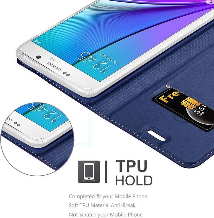 Produktbild Cadorabo Book Classy Style Cover (Samsung Galaxy Note 5)