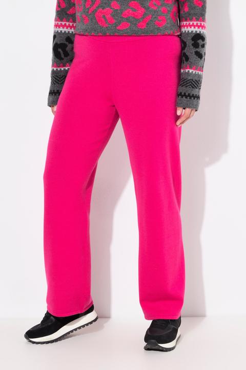 Produktbild Ulla Popken Strickhose, weites Bein, Elastikbund, formstabiler Strick (60)